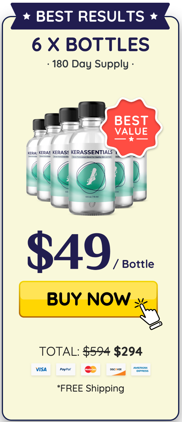 Kerassentials Buy 6 Bottles